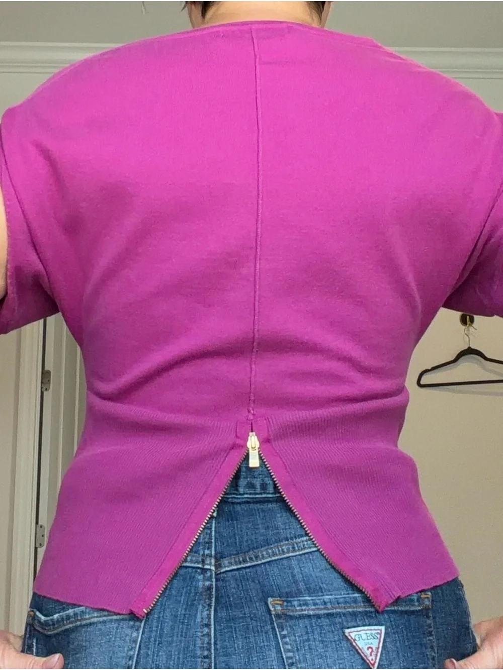 Michael Kors fuchsia top